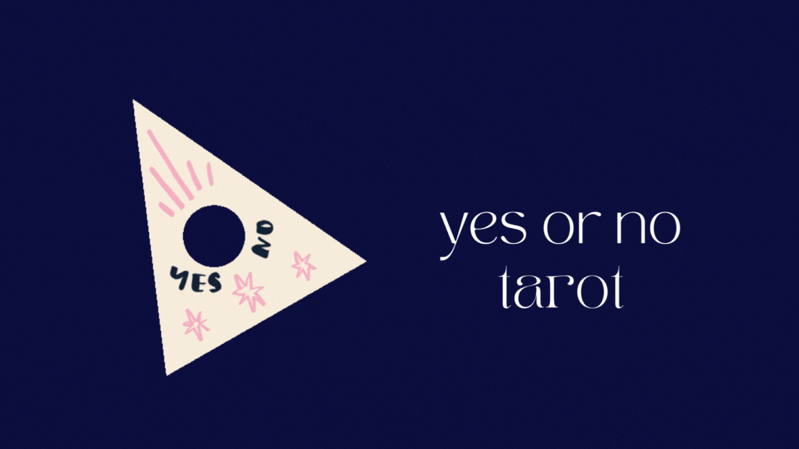Cover of the 'Yes or No tarot reading with Lumi' blog post